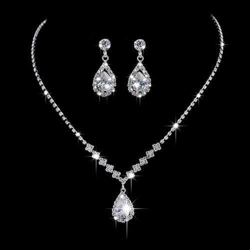 Choker Women Full Diamond Rhinestone Crystal Fashion Necklace Wedding Jewelry